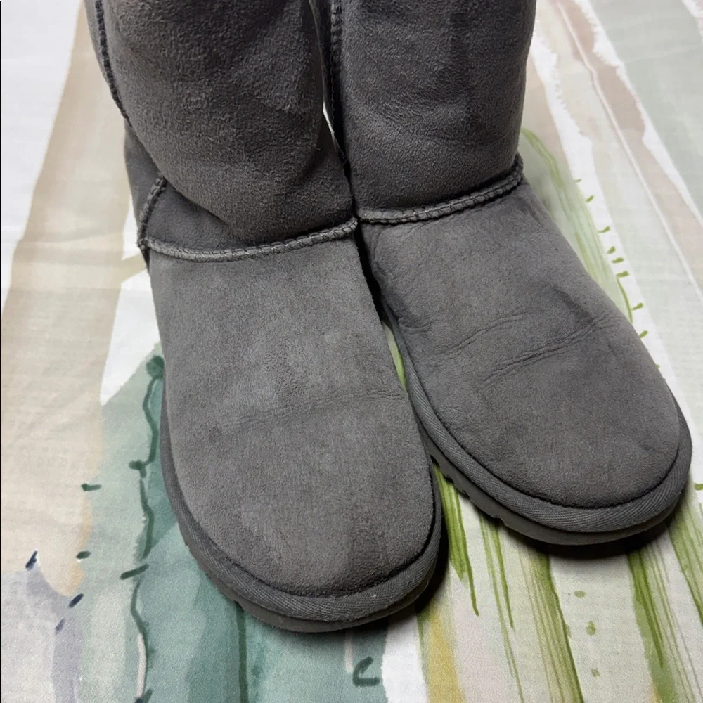UGG Charcoal gray Suede Boots size 5